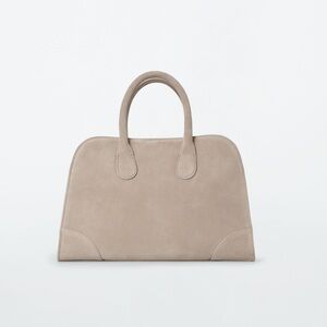 COS MINI STUDIO BOWLING BAG - SAND